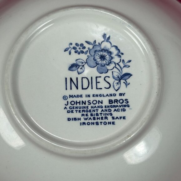 Johnson Bros UK INDIES fine ironstone ware vegetable bowl - Picture 5 of 5